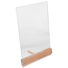 Acrylic Sign Holder Display Stand For A5 Certificates And Diplomas