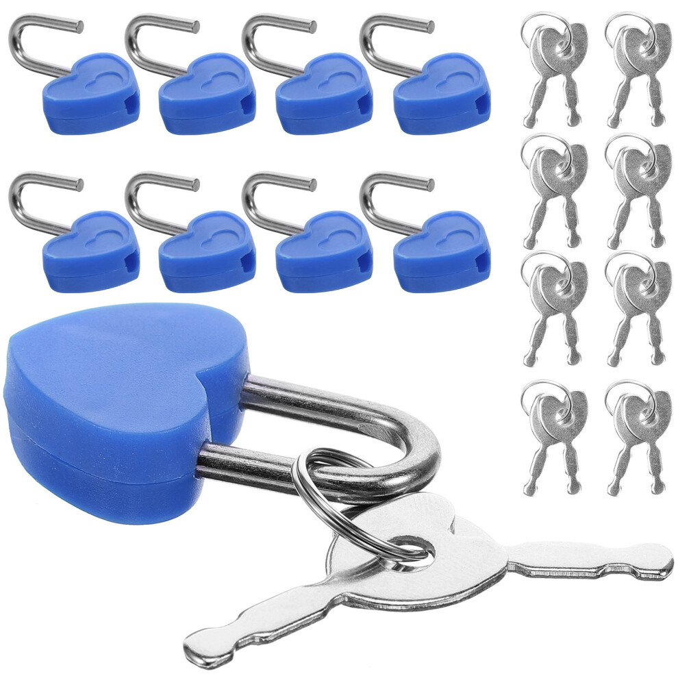 72 Sets Diary Lock Travel Alloy Key Heart Lock-image-OPC-PKY7XK5-NEW