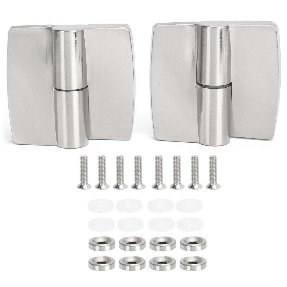2Pcs Gravity Hinge Aluminium 8.5X8cm Right 685922913418
