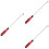 3Pcs Manhole Cover Hook Roller Shutter Rubber Handle Sliding Door Hook 9