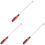 3Pcs Manhole Cover Hook Roller Shutter Rubber Handle Sliding Door Hook 5