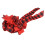 Red Black Plaid Tree Topper Bow for DIY Christmas Wreath 5