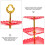 Cupcake Houders Dessert Cake 3-Lagig Serveerstand Display 11