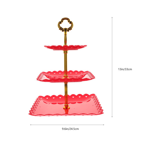Cupcake Houders Dessert Cake 3-Lagig Serveerstand Display 2