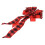 Red Black Plaid Tree Topper Bow for DIY Christmas Wreath 4