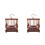 2 Pcs Mini Cage Cricket Insect Storage Holder 10