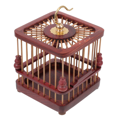 2 Pcs Mini Cage Cricket Insect Storage Holder 1