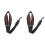 2 Pcs Cotton Adjustable Saxophone Neck Strap Instrument Tool 2