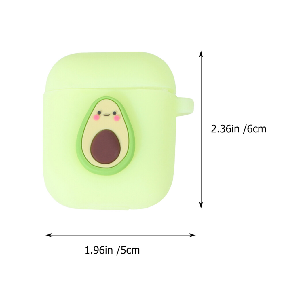 2Pcs Fruit Design Silicone Case For With Ring Pendant-image-OPC-PKY7YPW-NEW