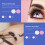 200Pcs Professional Lash Glue Holder Cup With Eyelash Glue Cup Decals 9