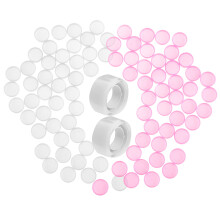 200Pcs Professional Lash Glue Holder Cup With Eyelash Glue Cup Decals