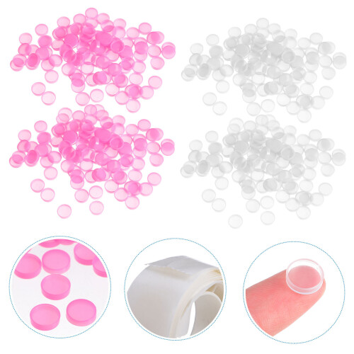 200Pcs Professional Lash Glue Holder Cup With Eyelash Glue Cup Decals 2