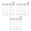 3Pcs 12Pcs Plastic Test Tubes With Screw Caps 40Ml 7