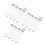 3Pcs 12Pcs Plastic Test Tubes With Screw Caps 40Ml 8