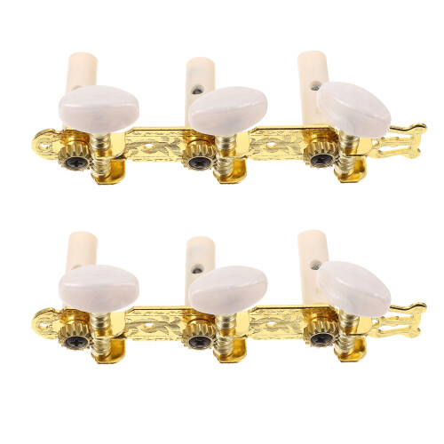 2 Sets Classical Guitar Tuners Professional Tuning Key Pegs