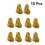 20 Pcs 5 Pairs 25G Plastic Cheering Balls With Handle For Cheerleading 8