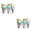 6 Pcs Mini Aromatherapy Bouquet Natural Fragrance Dry Flower Diffuser 6