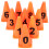 2 Sets Of Numbered Soccer Cones For Agility Training 1