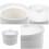 4Pcs Ceramic Stew Bowl With Lid For Soup Dessert 8