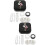 2 Sets Box With Flamingo Design For Cosmetic Lens Storage 9