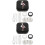2 Sets Box With Flamingo Design For Cosmetic Lens Storage 7