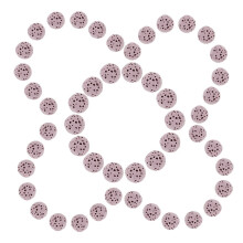 195 Pcs Natural Lava Rock Beads Car Freshener Essential Oil Diffuser