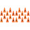 2 Sets Of Numbered Soccer Cones For Agility Training 4