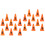 2 Sets Of Numbered Soccer Cones For Agility Training 6