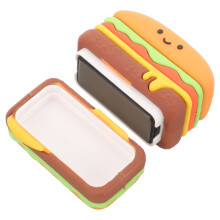 4Pcs Kids Name Stamp Cartoon Food Shaped Clothing Label