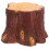 4Pcs Led Flame Lamp Resin Tree Stump Night Light Usb Powered 1.5W 3