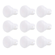 200 Pcs R Type Expansion Rivet Nut Nylon Plastic Clip For PCB White