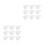 200 Pcs R Type Expansion Rivet Nut Nylon Plastic Clip For PCB White 5