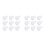200 Pcs R Type Expansion Rivet Nut Nylon Plastic Clip For PCB White 6