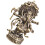5Pcs Household Statue Elephant Head God Figurine Decor 1