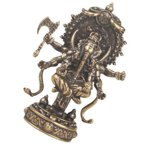 5Pcs Household Statue Elephant Head God Figurine Decor 2