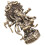 5Pcs Household Statue Elephant Head God Figurine Decor 2