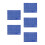 5Pcs Dark Blue PP Self- Cutting Mats with Antislip Base for DIY 8