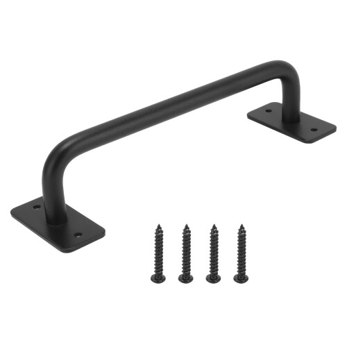 Carbon Steel Barn Door Handle Gate Shed Garage Pull 1