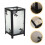 2Pcs Retro Tea Light Holder Desktop Decorative Table Centerpiece 9