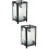2Pcs Retro Tea Light Holder Desktop Decorative Table Centerpiece 7