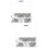 2 Pieces Door Hinges Security Screws Right Angle Hook 7