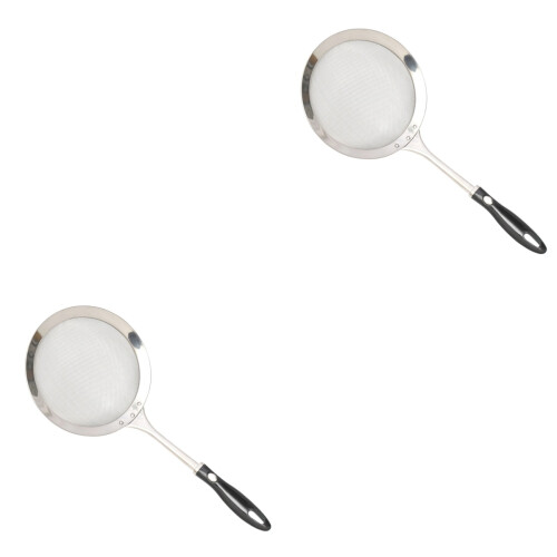 2Pièces Poudre Farine Noir Acier Cuisine 2
