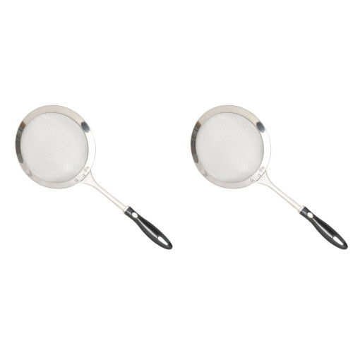 2Pièces Poudre Farine Noir Acier Cuisine 1