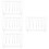 4 Sets False Nail Tips Display Stand Nail Art Sample Board 9
