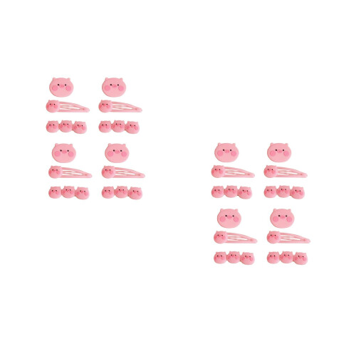 24 Pcs Pink Clips For Girls 2