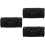 3Pcs Motorcycle Front Handlebar Bag Multifunctional Storage 8