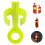 2pcs Fire Extinguisher Wall Rack Extinguisher Holder Daily Use Fire 8