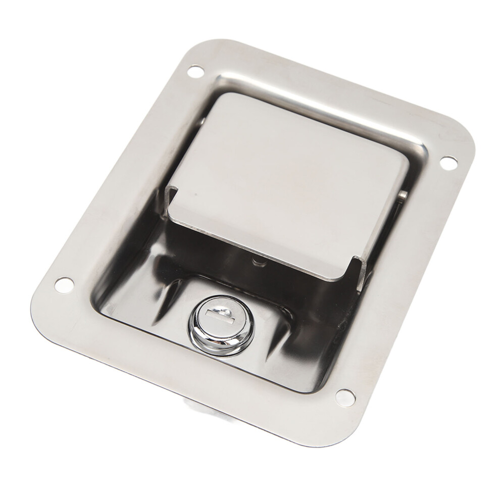 Stainless Steel Trailer Door Lock With Paddle Handle Perfect For Rvs & Trucks 9371352037848