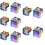 10 Pcs Cube Shape Optical Prisms For Photography 11