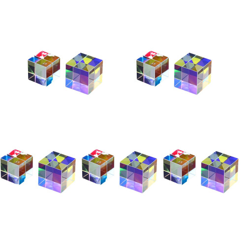 10 Pcs Cube Shape Optical Prisms For Photography 1